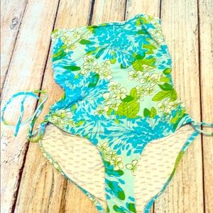 Lily Pulitzer one piece bathing suit M